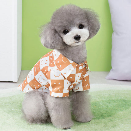 Checkered Dog Shirt – Casual Pet Outfit for Small Dogs & Cats | Petpexi
