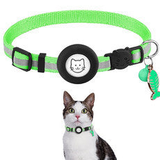 Apple Airtag Tracker Protective Cover with Reflective Bell Collar – Anti-Lost Pet Positioning | www.petpexi.com