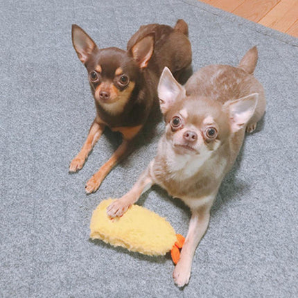 Fried Shrimp Tempura Dog Pet Chew Bite Squeaky Toy – www.petpexi.com