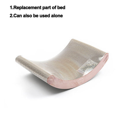 U-Shaped Cat Bed & Paw Grinder – Multifunctional Cat Scratching Toy | PetPexi