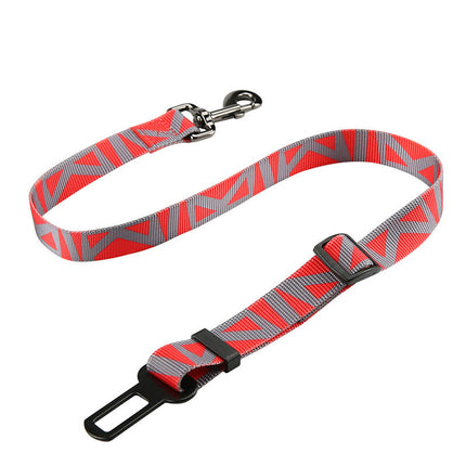 Adjustable Pet Seat Belt with Cushion – Car Safety Buckle for Dogs | PetPexi