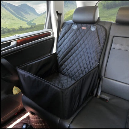 Luxury Pet Car Seat Cover – Rear Backseat Cushion for Dog Travel | PetPexi