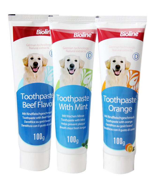 Dog toothpaste for pet toothpaste