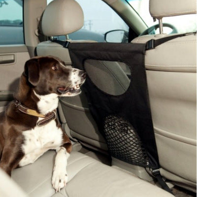 Pet Car Back Seat Guard – Isolation Fence Barrier for Dogs | Petpexi