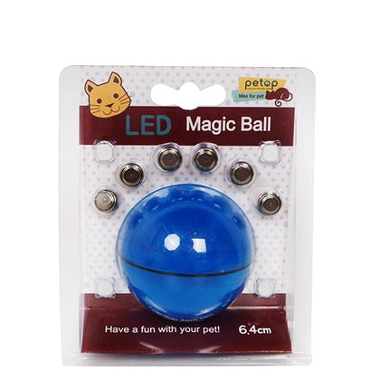 PetPexi Smart LED Laser Rolling Cat Toy Ball - Interactive Fun