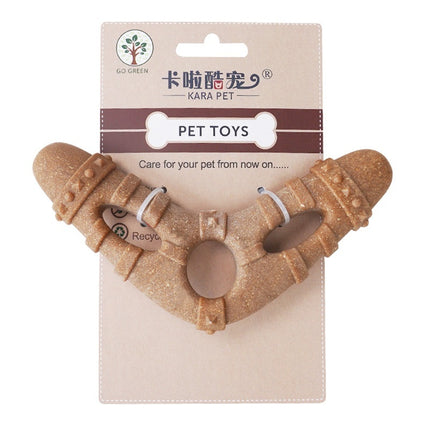 Dog Toy Bone Molar Rod Bite-resistant Teeth Cleaning – Durable Dog Toys from www.petpexi.com
