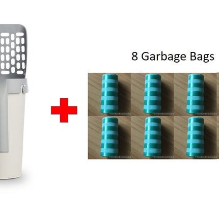 Storage Box Integrated Lazy Cat Litter Shovel Set – Durable & Easy Clean | www.petpexi.com