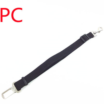 Adjustable Dog Car Safety Seat Belt – Durable Travel Leash for Secure Pet Restraint