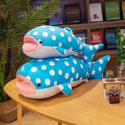 Spotted Whale Shark Plush Toy – Soft Doll for Dogs & Cats | PetPexi