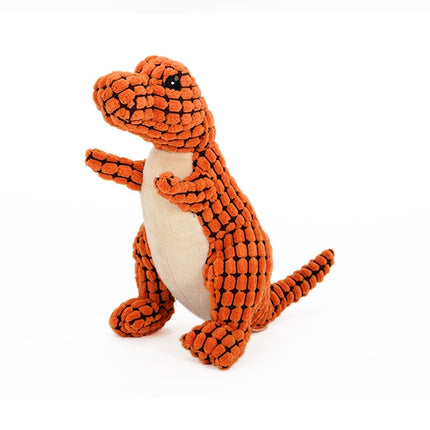 Dinosaur Pet Toy for Giant Dogs and Chihuahuas - Interactive Chew Toy with Squeaker