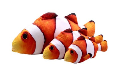 Creative Catnip Fish Plush Toy – Realistic Cat Pillow for Play & Comfort | Petpexi