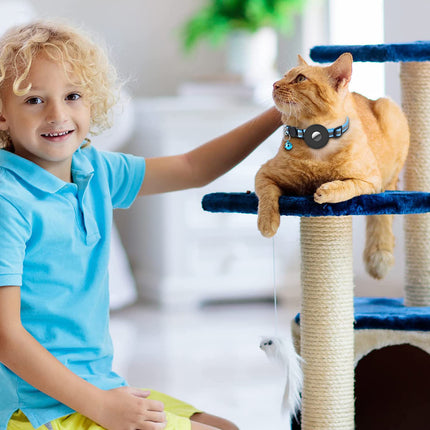 Airtag Pet Collar with Bell – Reflective Adjustable Anti-Lost Collar for Cats & Dogs | www.petpexi.com