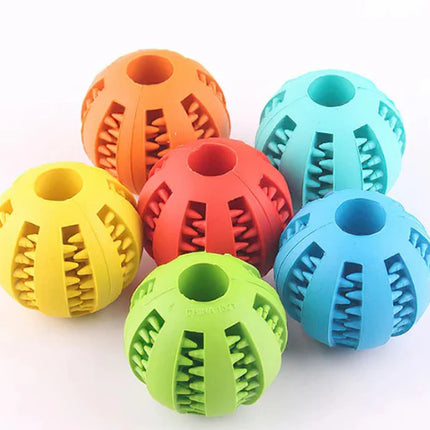 Rubber Watermelon Ball - Durable Pet Dog Toy for Chewing & Play | Petpexi