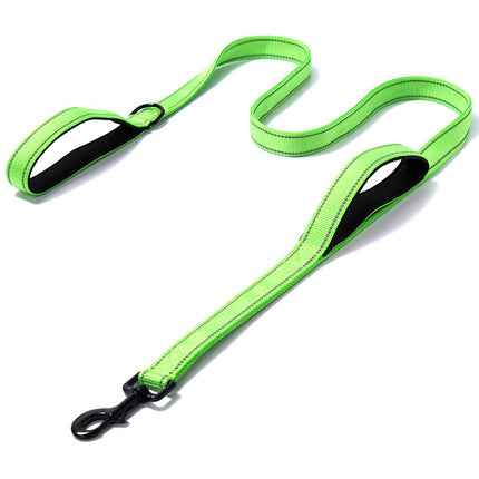 Double Thickened Reflective Nylon Dog Leash – Durable & Safe | Petpexi