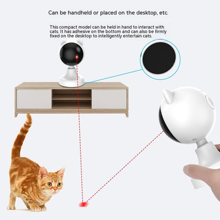 Smart Laser Cat Teaser Toy – USB Rechargeable Interactive Play | Petpexi
