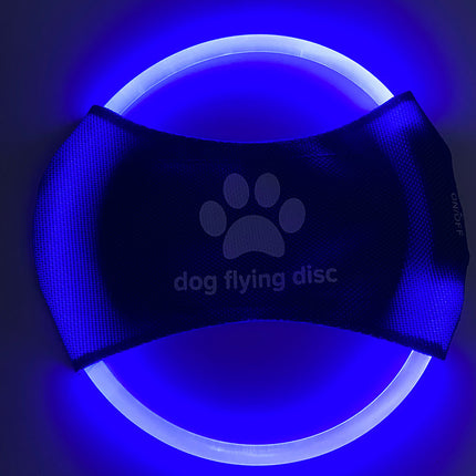 LED Luminous Flying Disc Dog Toy - Interactive Fetch & Training - Petpexi.com