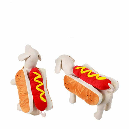 Funny Hot Dog Halloween Costume for Dogs | Petpexi