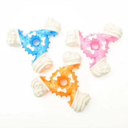 Pet Toy Triangle Bone Grinding Teeth – Durable Tough Chew Dog Toy | www.petpexi.com