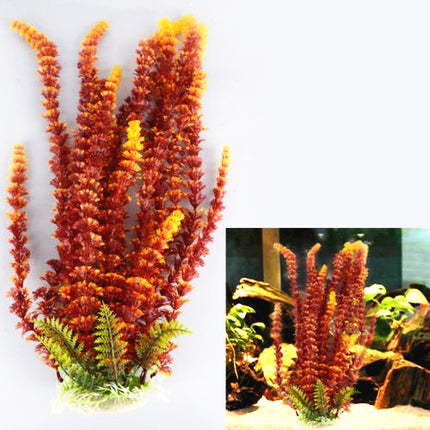Tall Aquarium Simulation Plant – 45–49cm Plastic Fish Tank Ornament | www.petpexi.com