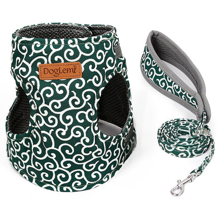 Japanese Style Cat Vest Harness with Traction Rope – Adjustable & Durable | Petpexi