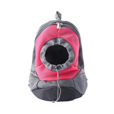 Comfortable Mesh Pet Sling Backpack – Hands-Free Travel Carrier