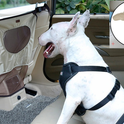 Pet Car Fence Rear Seat Barrier – Anti-Dog Harassment & Safety Net