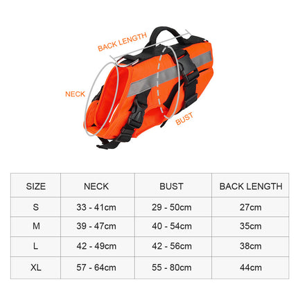 Reflective Dog Life Jacket – High Buoyancy & Safety | Petpexi