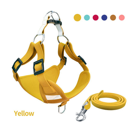 Reflective LED No-Pull Dog Harness & Leash Set – Comfortable & Adjustable | Petpexi