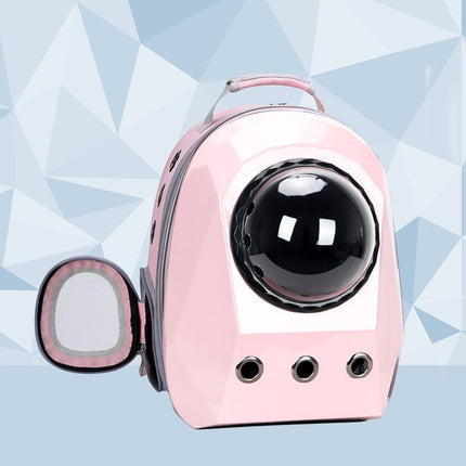 Breathable Cat Carrier Backpack with Space Capsule Design – Travel Pet Bag for Cats & Dogs | Petpexi