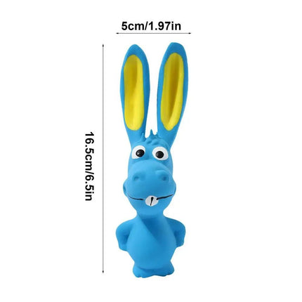 Pet Latex Hippo Squeaky Dog Toy – Durable, Interactive & Safe | www.petpexi.com