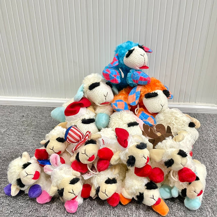 Lay Down Sheep Plush Dog Toy – Durable, Interactive & Squeaky | www.petpexi.com