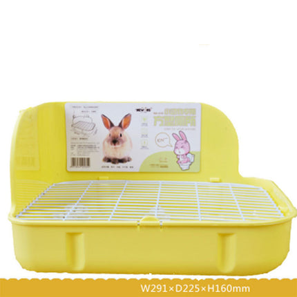 New Anji Square Toilet for Chinchillas, Rabbits, Guinea Pigs & Mink – Free & Fast Shipping to the USA!