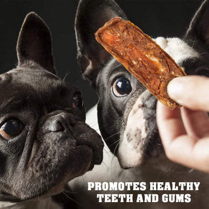 Chicken Jerky Dog Treats - High Protein, Grain-Free, All-Natural, 1.5 Lb - Healthy Dog Training Chews - Free Shipping to USA | PetPexi