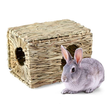 Rabbit Chinchilla Guinea Pig Hedgehog Grass Mat – Premium Straw Material – Free & Fast Shipping to the USA!