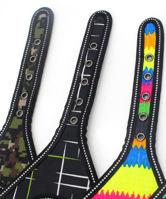 Colorful Dog Leash & Adjustable Harness – Soft, Reflective, Explosion-proof for Small & Medium Dogs | Petpexi