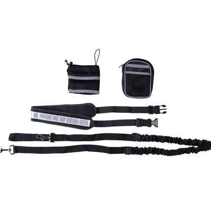 Adjustable Dog Leash with Waist Belt & Pouch | petpexi.com