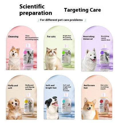 Pet Shower Gel 510ml – Deodorizing Cat & Dog Shampoo for Sensitive Skin | Petpexi