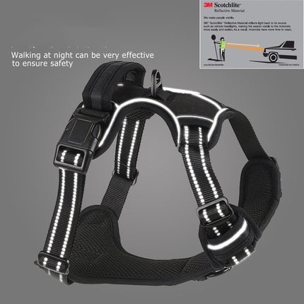 Dog No Pull Breathable Reflective Harness Vest – Comfortable Polyester | Petpexi