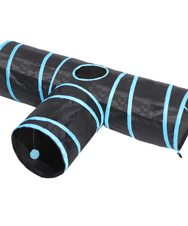 New Foldable Cat Tunnel & Toy Set – Interactive Climbing Path for Cats | Petpexi