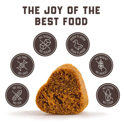 Probiotics for Dogs - Digestive Support, Itchy Skin Relief, Immunity Boost - 180 Duck Flavor Chews | www.petpexi.com