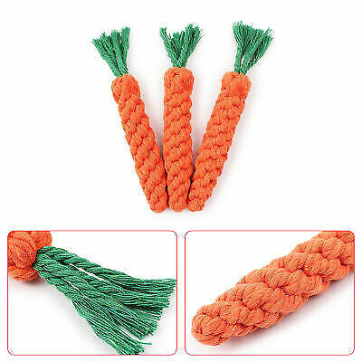 15X Tough Dog Toys Bundle Chew Rope Knot Ball Squeakers Pet Puppy Teething - Petpexi