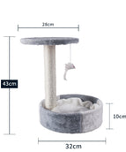 Grey and white disc