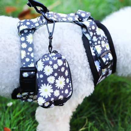 Pet Breathable Dog Harness Leash Set – Stylish & Comfortable Printed Cloth | Petpexi