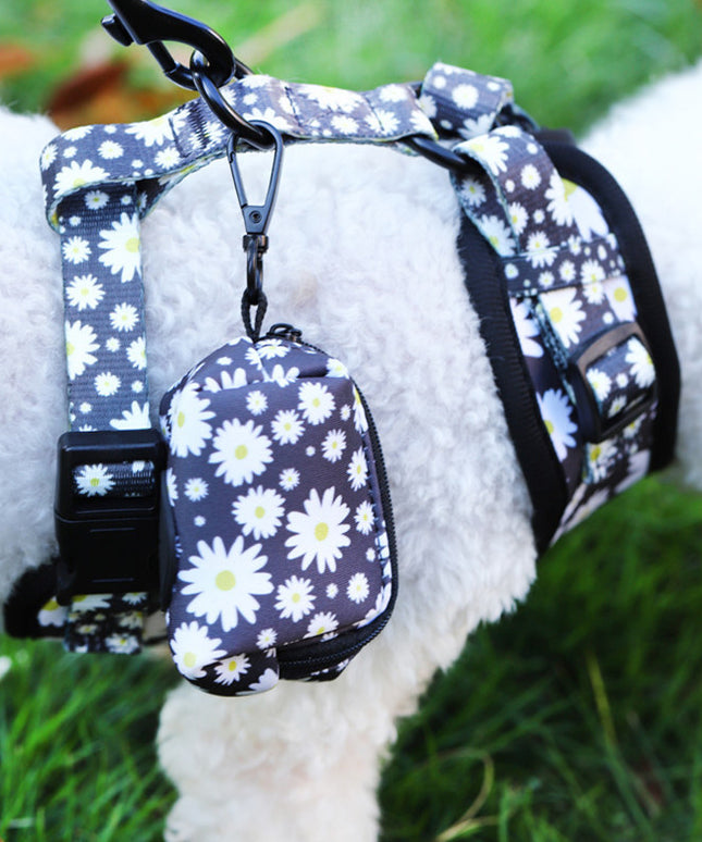 Pet Breathable Dog Harness Leash Set – Stylish & Comfortable Printed Cloth | Petpexi