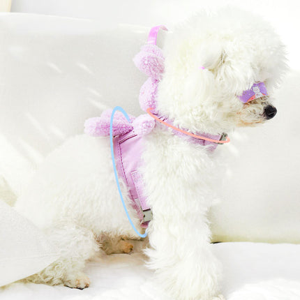 Cat Dog Harness and Leash Set Vest Style – Adjustable Puppy & Cat Harness | petpexi.com