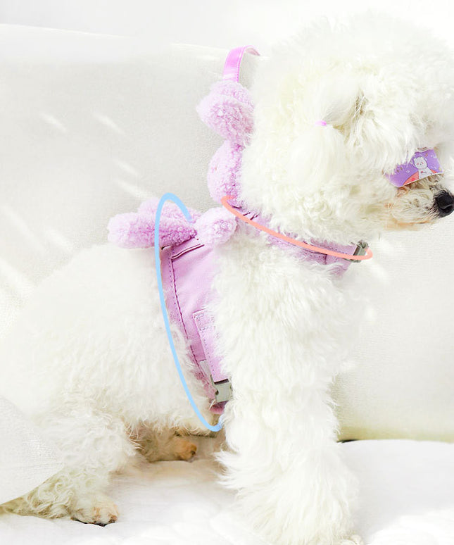 Cat Dog Harness and Leash Set Vest Style – Adjustable Puppy & Cat Harness | petpexi.com