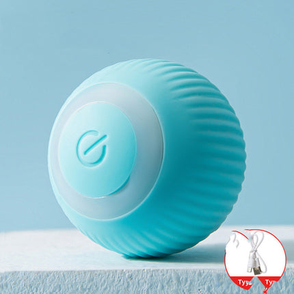 USB Rechargeable Gravity Electric Rolling Ball – Interactive Cat Toy | Petpexi