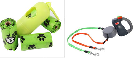Retractable Dual Pet Dog Walking Leash – Durable Nylon, Automatic, Perfect for All Dog Sizes – Fast & Free Shipping at www.petpexi.com