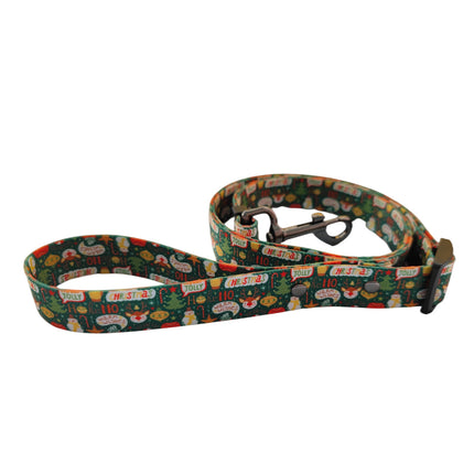 Christmas Dog Harness and Leash Set | Holiday Pet Collar Chest Strap – www.petpexi.com
