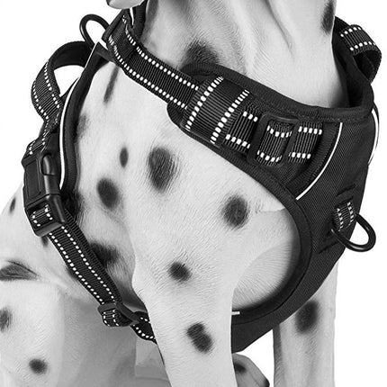 Medium & Large Dog Breathable Reflective Chest Strap Harness – Explosion-proof Vest | Petpexi